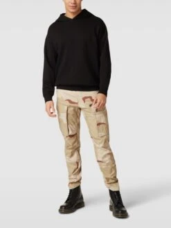 G-Star Raw Cargohose Mit Camouflage-Muster Modell 'Rovic' - Beige Meliert