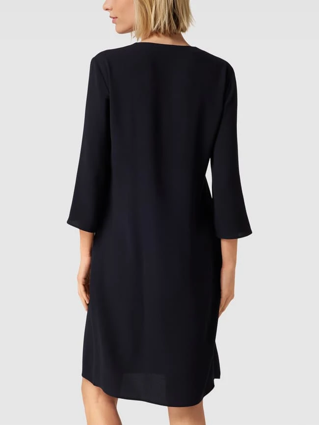 Windsor. Windsor Knielanges Kleid Mit Trompetenärmeln - Marineblau 7 Windsor. Windsor Knielanges Kleid Mit Trompetenärmeln - Marineblau – Bild 5