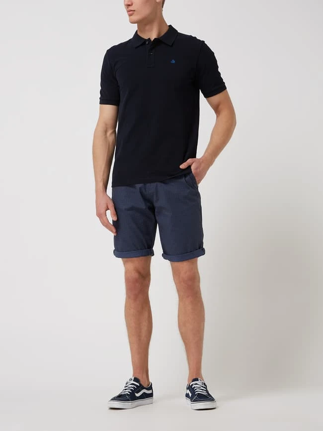 Scotch & Soda Poloshirt Aus Bio-Baumwolle - Marineblau 3 Scotch & Soda Poloshirt Aus Bio-Baumwolle - Marineblau