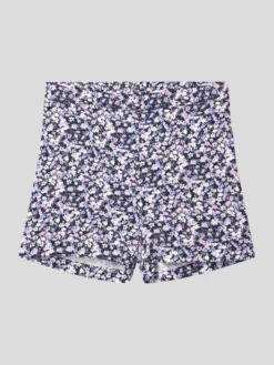 Only Shorts Mit Allover-Muster Modell 'SCARLETT' - Marineblau
