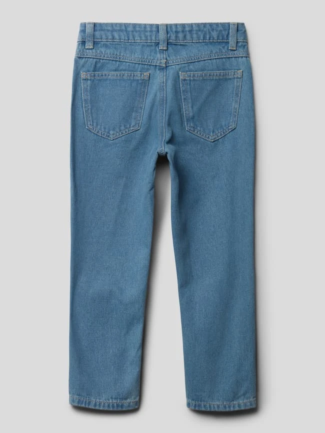 Name It Mom Fit Jeans Mit Motiv-Stitching Modell 'BELLA* - Blau 5 Name It Mom Fit Jeans Mit Motiv-Stitching Modell 'BELLA* - Blau – Bild 3