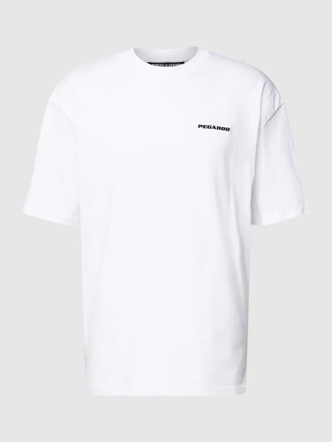 Pegador T-Shirt Mit Label-Stitching - Weiß 4 Pegador T-Shirt Mit Label-Stitching - Weiß – Bild 2