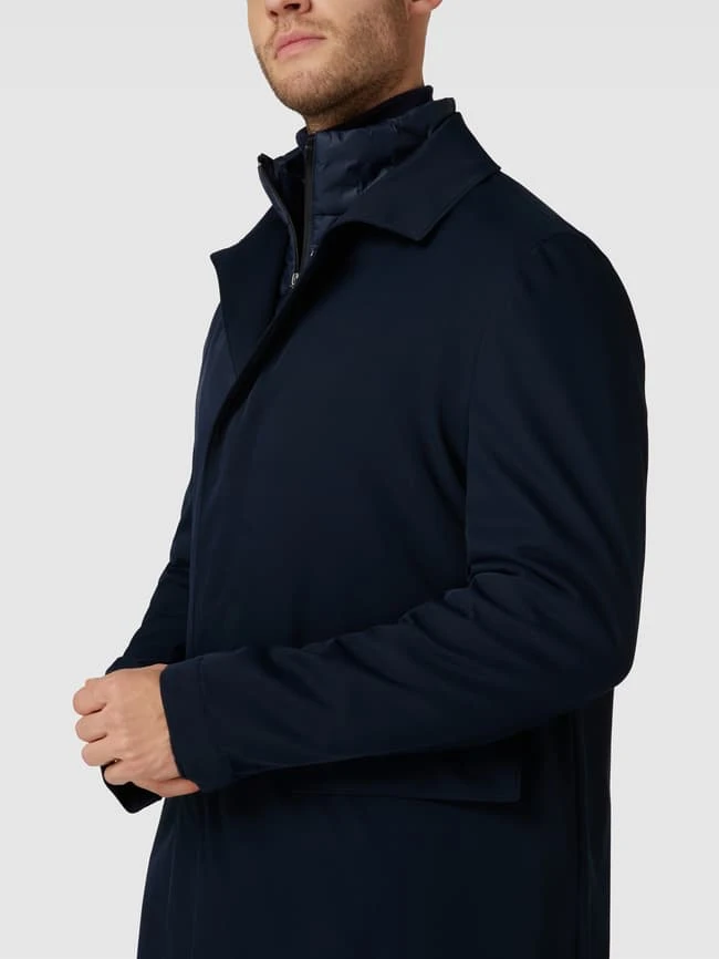 BOSS Mantel Mit Reißverschluss Modell 'Jared' - Marineblau 5 BOSS Mantel Mit Reißverschluss Modell 'Jared' - Marineblau – Bild 3