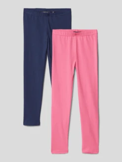 Blue Seven Leggings Mit Elastischem Bund Im 2er-Pack - Marineblau