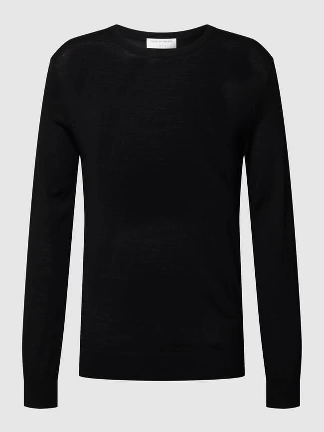 Tiger Of Sweden Pullover Aus Wolle Modell 'Nichols' - Schwarz 4 Tiger Of Sweden Pullover Aus Wolle Modell 'Nichols' - Schwarz – Bild 2