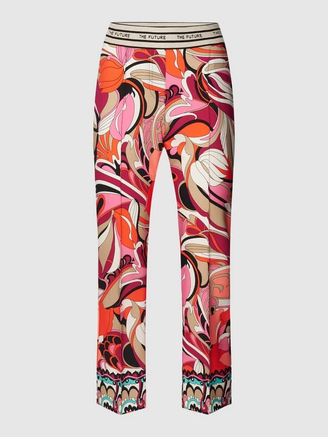 Cambio Hose Mit Allover-Muster Modell 'Rainee' - Pink 4 Cambio Hose Mit Allover-Muster Modell 'Rainee' - Pink – Bild 2