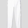 CHAMPION Sweatpants Mit Galonstreifen - Weiß