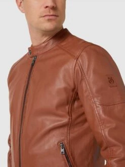 BULL & BERRY Lederjacke Mit Reißverschlusstaschen - Cognac -Beliebt Bekleidungsgeschäft 94okuj2k9t54uk1oad64sj9mal1j0h1o8p1j4iika92l6iqk952kehho8d54sda394s48jqh9t43cjq2a13jidb268om8cpk71h66opkc4sjcohgchim2d9nc4q6aphnc8o62e8