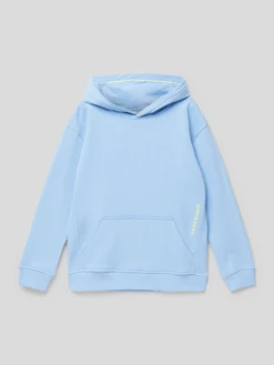 Scotch & Soda Oversized Hoodie Mit Känguru-Tasche - Hellblau