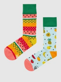 Many Mornings Socken Mit Allover-Muster - Orange
