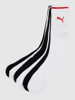 Puma Socken Mit Stretch-Anteil Im 6er-Pack - Weiß