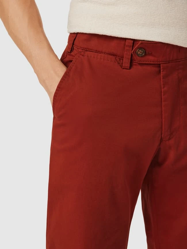 Christian Berg Men Hose Mit Seitlichen Eingrifftaschen - Rostrot Meliert 5 Christian Berg Men Hose Mit Seitlichen Eingrifftaschen - Rostrot Meliert – Bild 3