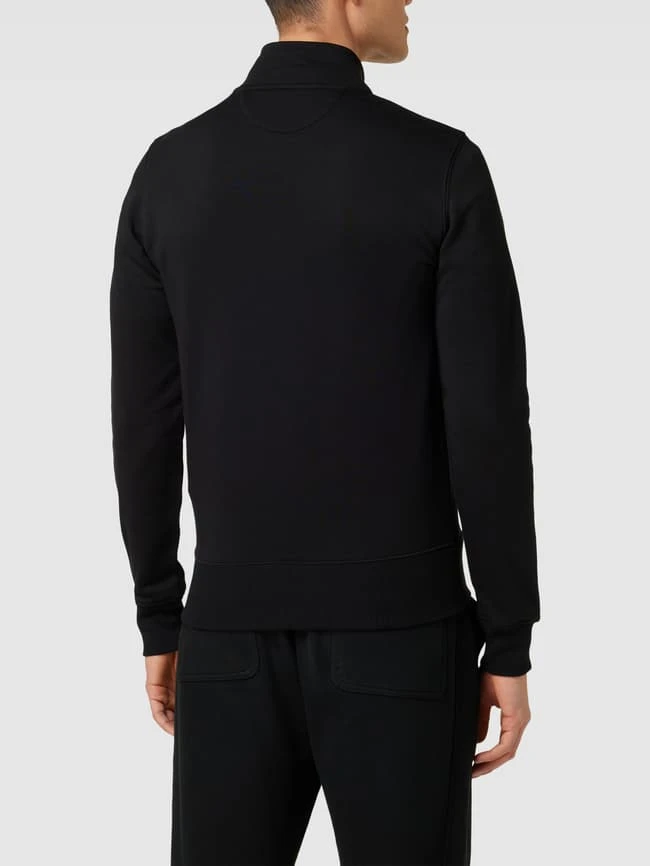 Gant Sweatjacke Mit Stehkragen - Dunkelgrau 7 Gant Sweatjacke Mit Stehkragen - Dunkelgrau – Bild 5