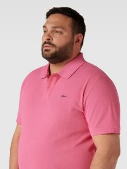 S.Oliver Plus PLUS SIZE Poloshirt Mit Label-Stitching - Pink -Beliebt Bekleidungsgeschäft 951kuhqmacrjgji4a4p3gg9j8d94id2284s4idag852l4ci469336hib9lb32dho9db56d9j91akegq7913jgcb26gsmacb5c9h6ce9kc8q62ob571im2p9mclj34o9i6kq6cdo