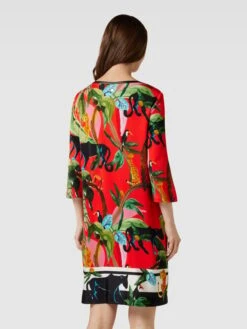Marc Cain Knielanges Kleid Mit Allover-Muster - Rot -Beliebt Bekleidungsgeschäft 955k2iq98l4jeg9m6d5kuj229p95agi368ol8dqfa914khi19p544kib894k8h2m70rj6jab951jgiaa8oo64dhn68q68ohnc9hjed9kcgojcohh6gp34d1m6gsm2pb4c4p3ep8