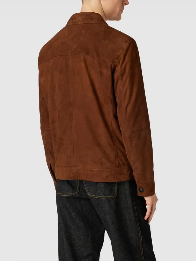 Strellson Jacke Mit Knopfleiste Modell 'CASTER' - Cognac 7 Strellson Jacke Mit Knopfleiste Modell 'CASTER' - Cognac – Bild 5