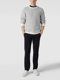 BOSS Orange Slim Fit Chino Mit Stretch-Anteil - Schwarz