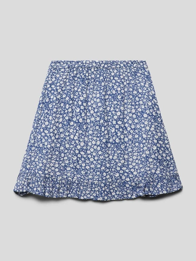 Happy Girls Rock Aus Viskose Mit Allover-Muster - Blau 5 Happy Girls Rock Aus Viskose Mit Allover-Muster - Blau – Bild 3