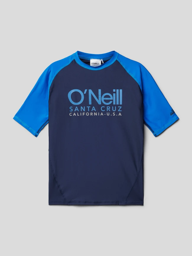 ONeill T-Shirt Mit Label-Print Modell 'CARLI SKIN' - Marineblau 3 ONeill T-Shirt Mit Label-Print Modell 'CARLI SKIN' - Marineblau