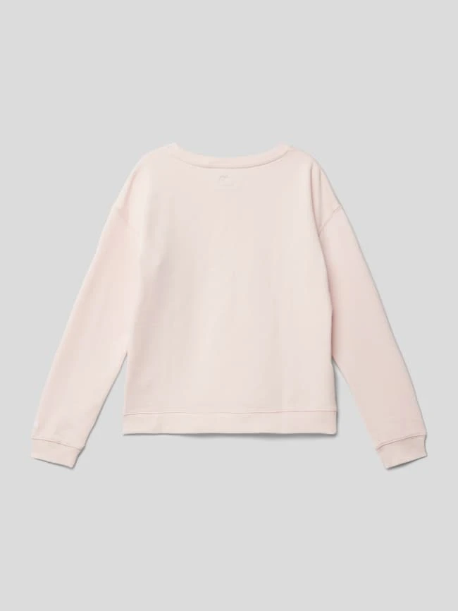 Pepe Jeans Sweatshirt Mit Label-Print Modell 'ROSE' - Hellrosa 5 Pepe Jeans Sweatshirt Mit Label-Print Modell 'ROSE' - Hellrosa – Bild 3