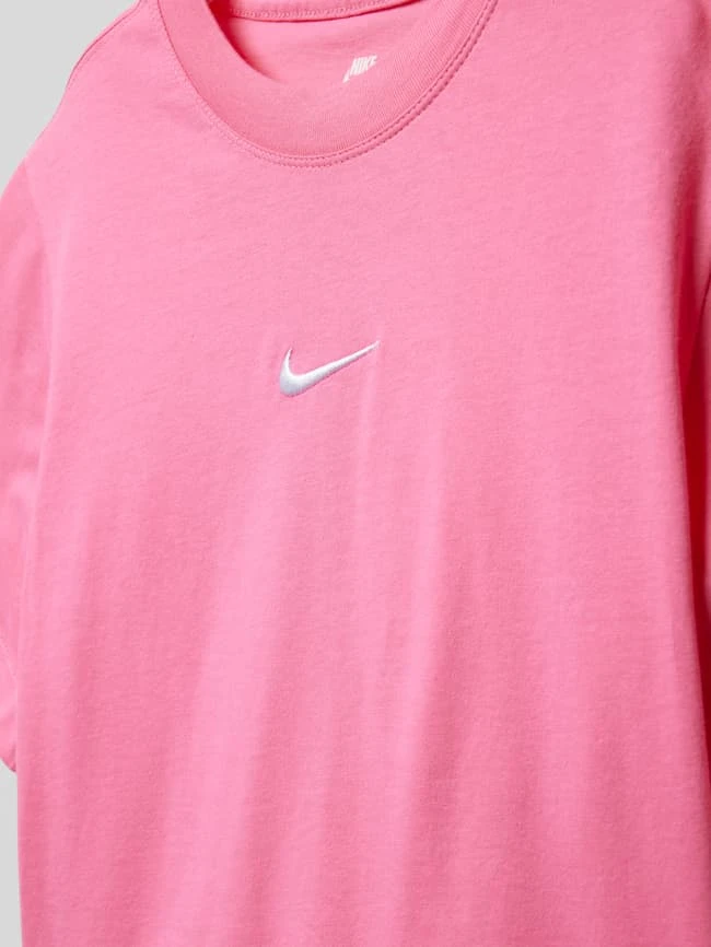 Nike T-Shirt Mit Logo-Stitching - Neon Pink 4 Nike T-Shirt Mit Logo-Stitching - Neon Pink – Bild 2