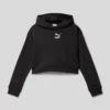 Puma Hoodie Mit Label-Stitching Modell 'CLASSICS' - Schwarz