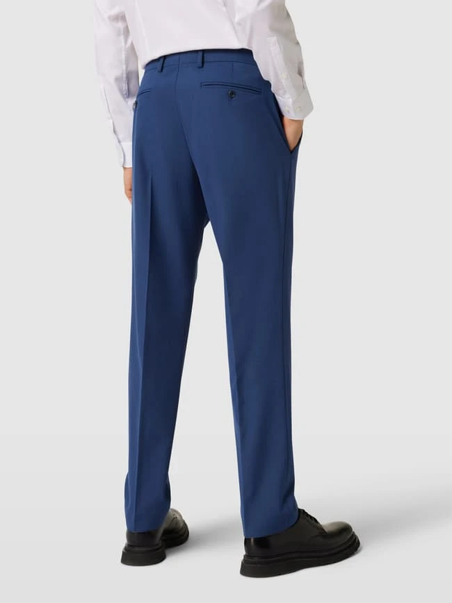 Christian Berg Men Anzughose Mit Bügelfalten - Rauchblau 7 Christian Berg Men Anzughose Mit Bügelfalten - Rauchblau – Bild 5
