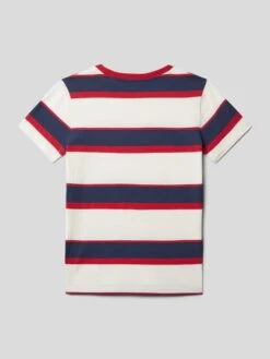 Pepe Jeans T-Shirt Mit Streifenmuster Modell 'BRADY' - Weiß -Beliebt Bekleidungsgeschäft 98r4odhi8gql8caa8grkmhii8d444lif913kgipkakq4gda86h25ai2e6ksjce26615j2l1gap9l6hik8ko66oj46orjieb3cksjge9k6cpm4oj2cgp30p1jckpjedhncgqj8c8