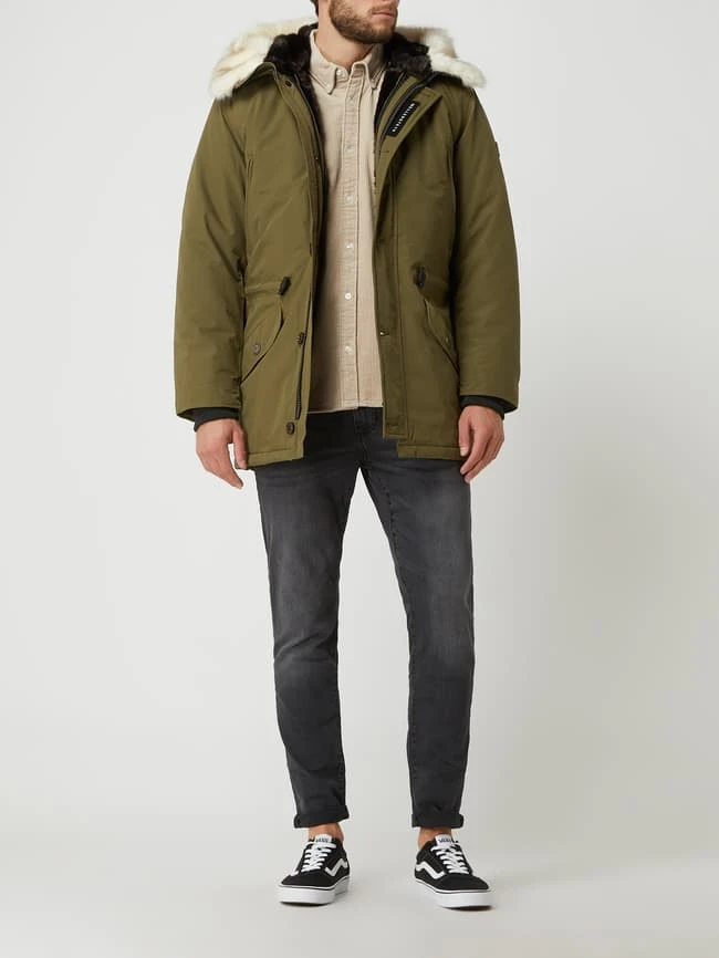 Wellensteyn Funktionsjacke Mit Kunstfellbesatz Modell 'BLACK X MEN' - Olivgrün 3 Wellensteyn Funktionsjacke Mit Kunstfellbesatz Modell 'BLACK X MEN' - Olivgrün