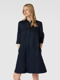 Christian Berg Woman Blusenkleid Aus Leinen Mit Umlegekragen - Marineblau -Beliebt Bekleidungsgeschäft 98s3alhk85646cq3a55lai26al5jehqh8sq50gq96p0k4khn8d1k4cq590rj2l276h932kph71342kaa8so6apb3cpim4opic9gm4d1k70q34e9gcdi62e1m60o38phm6pi62c8