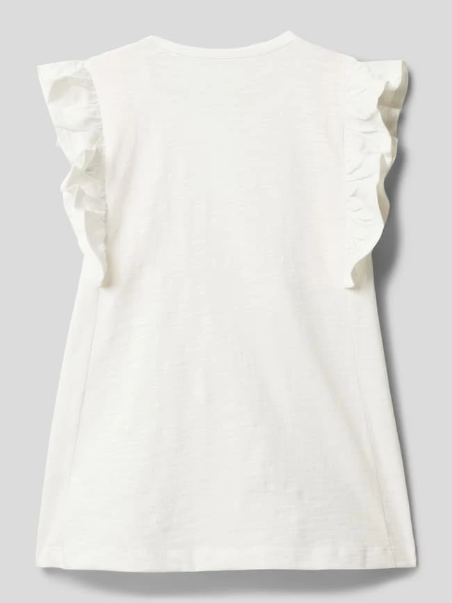 Staccato T-Shirt Mit Volants - Gelb 5 Staccato T-Shirt Mit Volants - Gelb – Bild 3