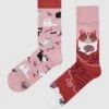 Many Mornings Socken Mit Allover-Muster - Altrosa