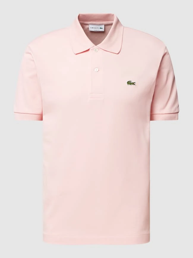 Lacoste Classic Fit Poloshirt Mit Label-Applikation - Rosa 4 Lacoste Classic Fit Poloshirt Mit Label-Applikation - Rosa – Bild 2