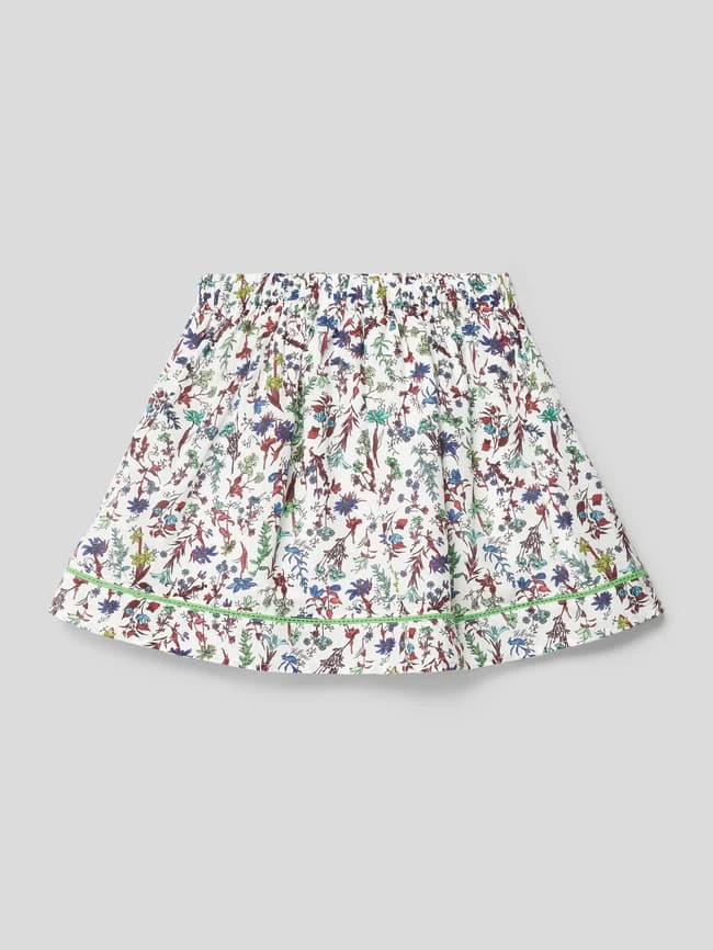 Tommy Hilfiger Teens Minirock Mit Allover-Muster - Offwhite 5 Tommy Hilfiger Teens Minirock Mit Allover-Muster - Offwhite – Bild 3