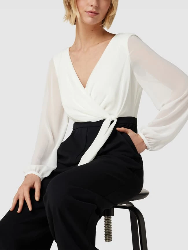 Christian Berg Cocktail Jumpsuit In Wickel-Optik - Schwarz 5 Christian Berg Cocktail Jumpsuit In Wickel-Optik - Schwarz – Bild 3