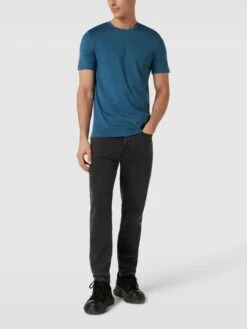 Christian Berg Men T-Shirt Mit Rundhalsausschnitt - Petrol