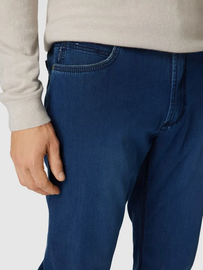 Christian Berg Men Slim Fit Jeans Mit Stretch-Anteil – Light Denim - Blau 5 Christian Berg Men Slim Fit Jeans Mit Stretch-Anteil – Light Denim - Blau – Bild 3