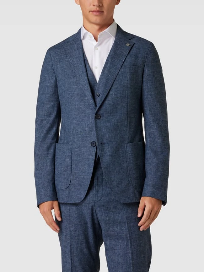 Strellson 2-Knopf-Sakko Mit Allover-Muster Modell 'Acon' - Royalblau 6 Strellson 2-Knopf-Sakko Mit Allover-Muster Modell 'Acon' - Royalblau – Bild 4