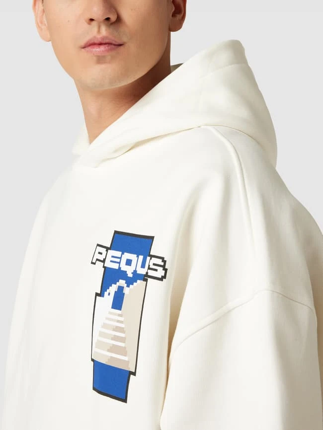 PEQUS Oversized Hoodie Mit Kapuze - Weiß 5 PEQUS Oversized Hoodie Mit Kapuze - Weiß – Bild 3