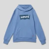 Levi’s® Kids Hoodie Mit Label-Print - Bleu