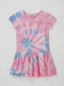 Happy Girls Kleid Aus Jersey - Bleu