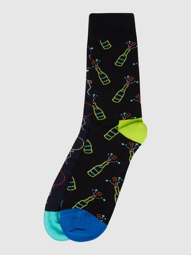 Happy Socks Socken Im 2er-Pack - Dunkelblau 3 Happy Socks Socken Im 2er-Pack - Dunkelblau