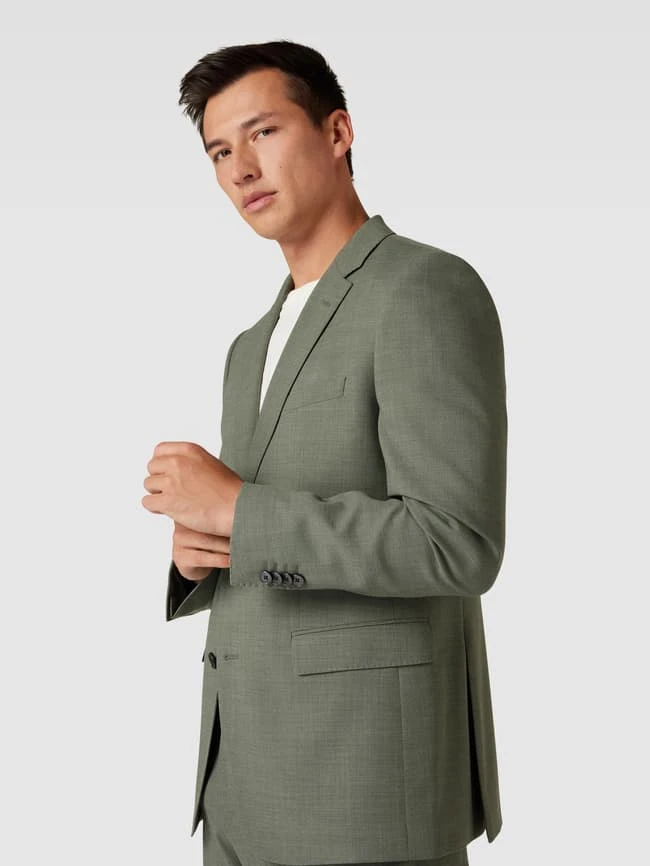 BOSS 2-Knopf-Sakko Mit Schurwoll-Anteil Modell 'Jasper' - Grün 5 BOSS 2-Knopf-Sakko Mit Schurwoll-Anteil Modell 'Jasper' - Grün – Bild 3