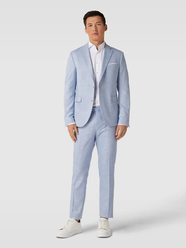 Cinque 2-Knopf-Sakko Mit Reverskragen Modell 'Data' - Bleu 3 Cinque 2-Knopf-Sakko Mit Reverskragen Modell 'Data' - Bleu