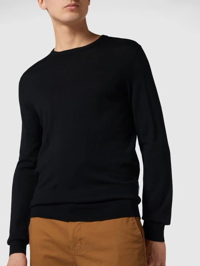 Tiger Of Sweden Pullover Aus Wolle Modell 'Nichols' - Schwarz 5 Tiger Of Sweden Pullover Aus Wolle Modell 'Nichols' - Schwarz – Bild 3