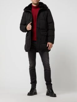 Wellensteyn Centauri 44 Funktionsjacke Mit Abnehmbarer Kapuze - Schwarz