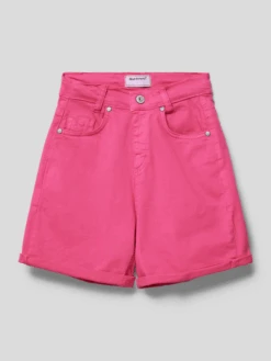 Blue Effect Balloon Fit Bermuda Im 5-Pocket-Design - Pink