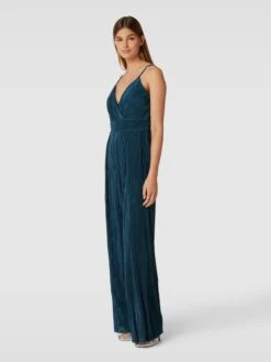 Jake*s Cocktail Jumpsuit Mit Feinen Plisseefalten - Bottle Meliert