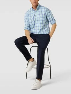 Paul&Shark Paul & Shark Freizeithemd Mit Karomuster - Grün