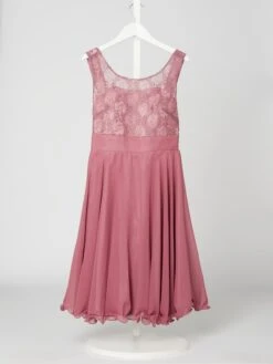 G.O.L. Kleid Mit Ziersteinbesatz - Mauve